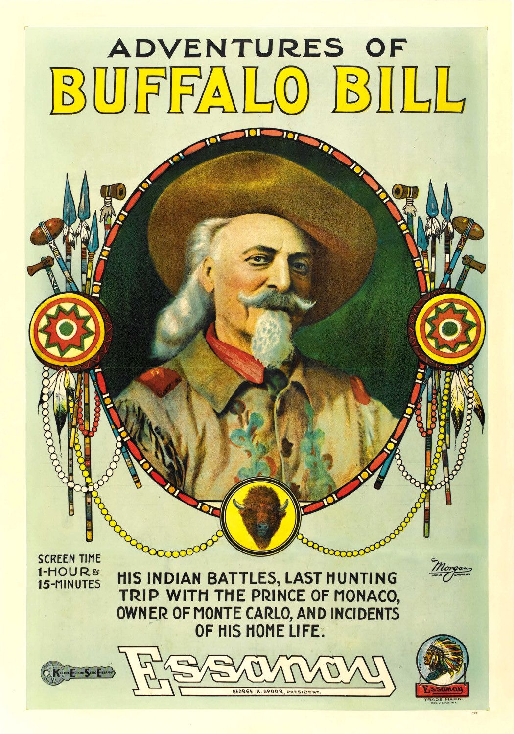 Extra Large Movie Poster Image for The Adventures of Buffalo Bill 