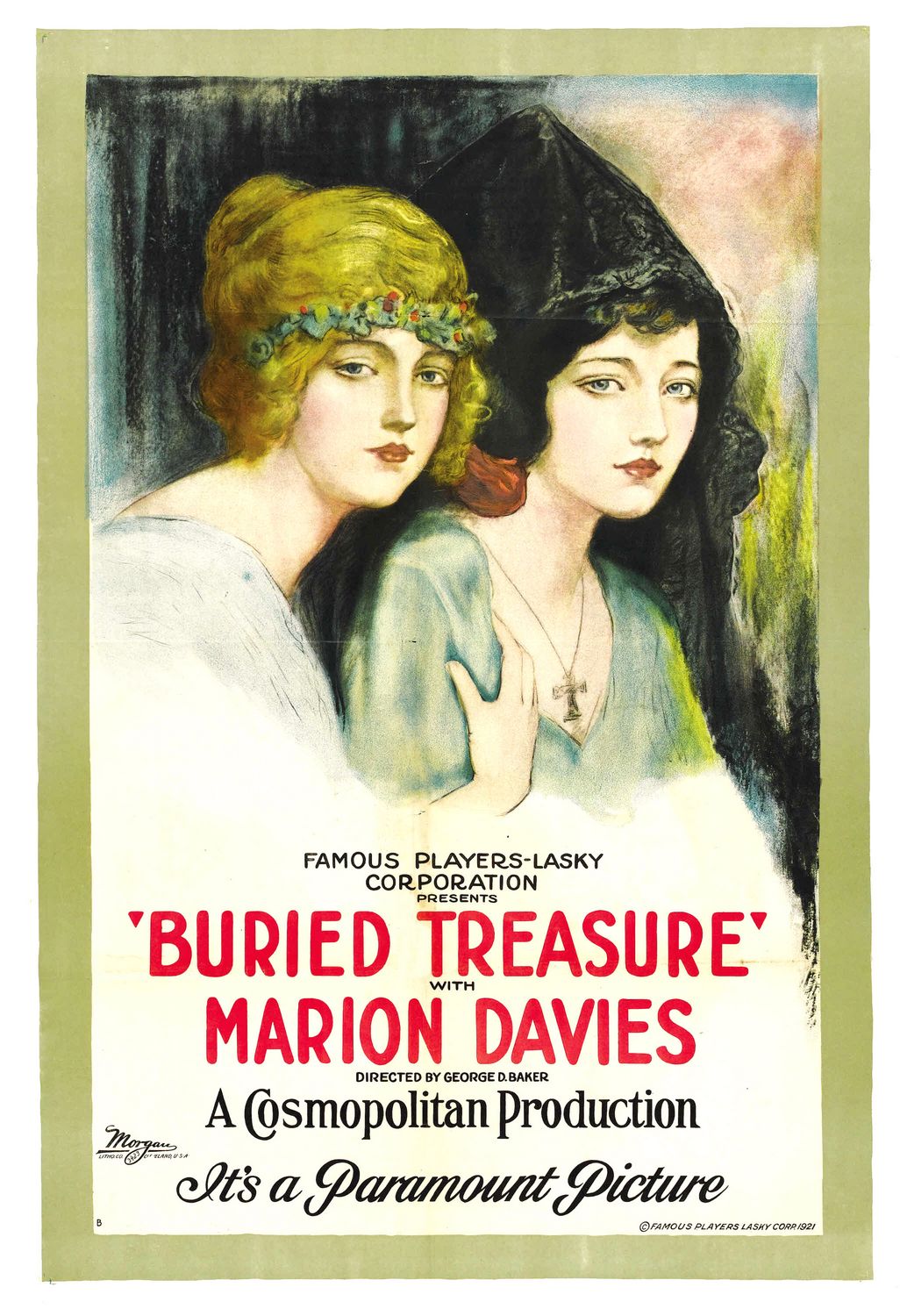 Extra Large Movie Poster Image for Buried Treasure 