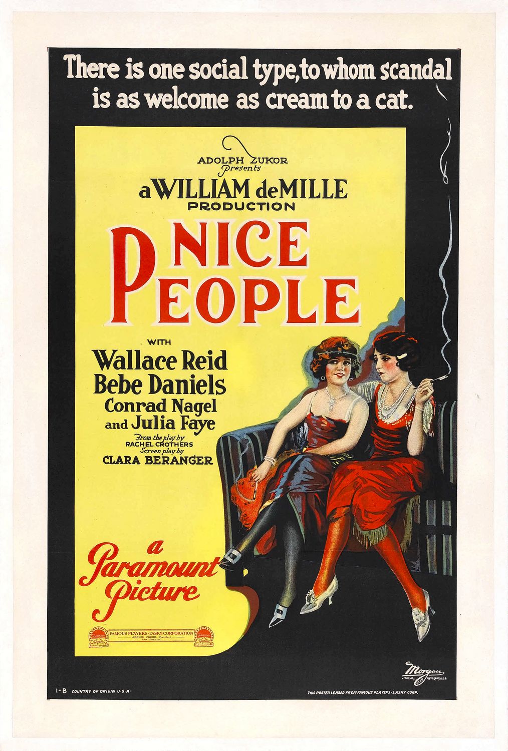 Extra Large Movie Poster Image for Nice People 