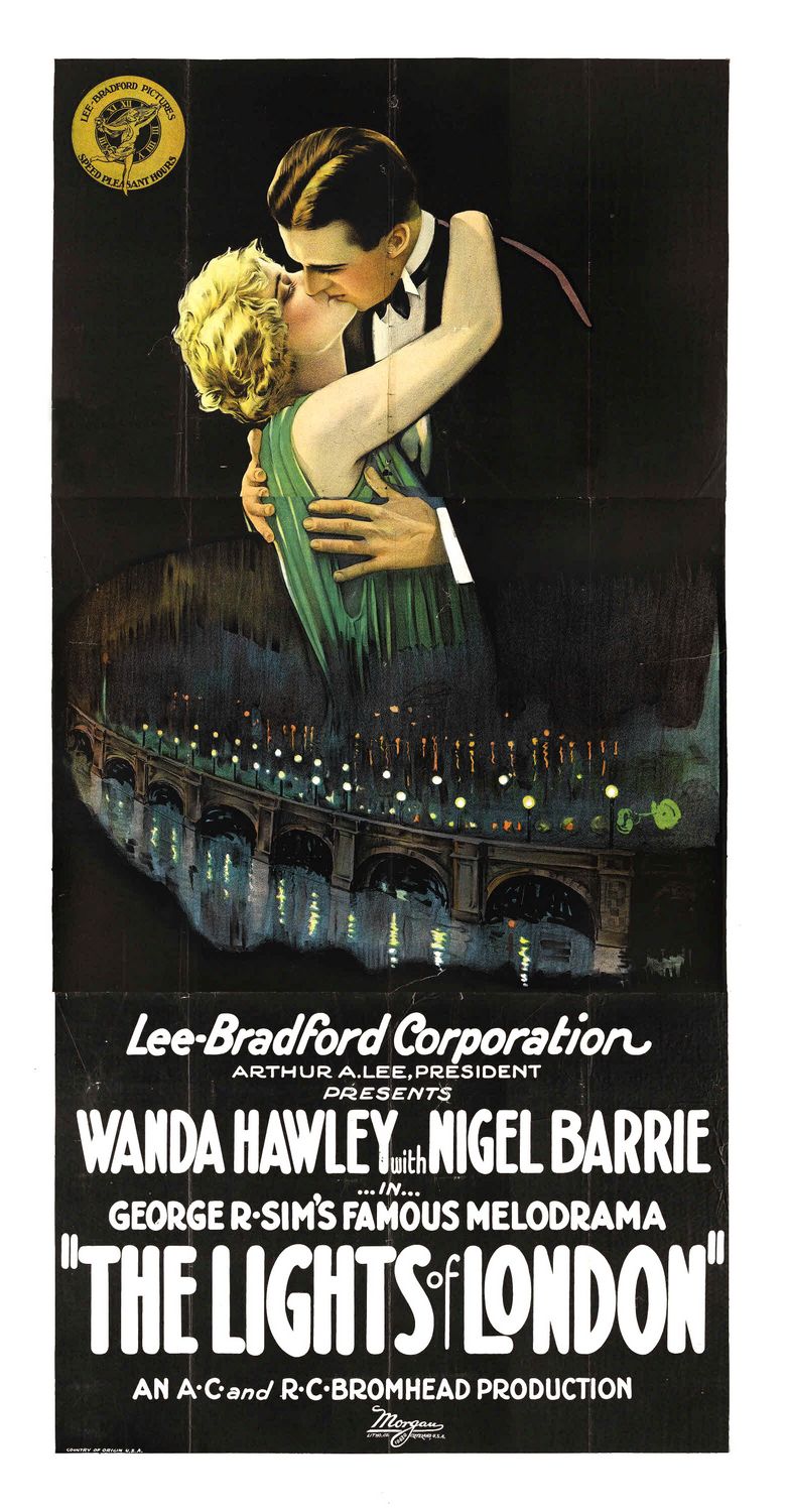 Extra Large Movie Poster Image for The Lights of London 