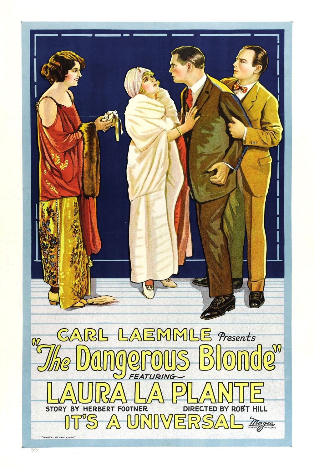 Extra Large Movie Poster Image for The Dangerous Blonde 