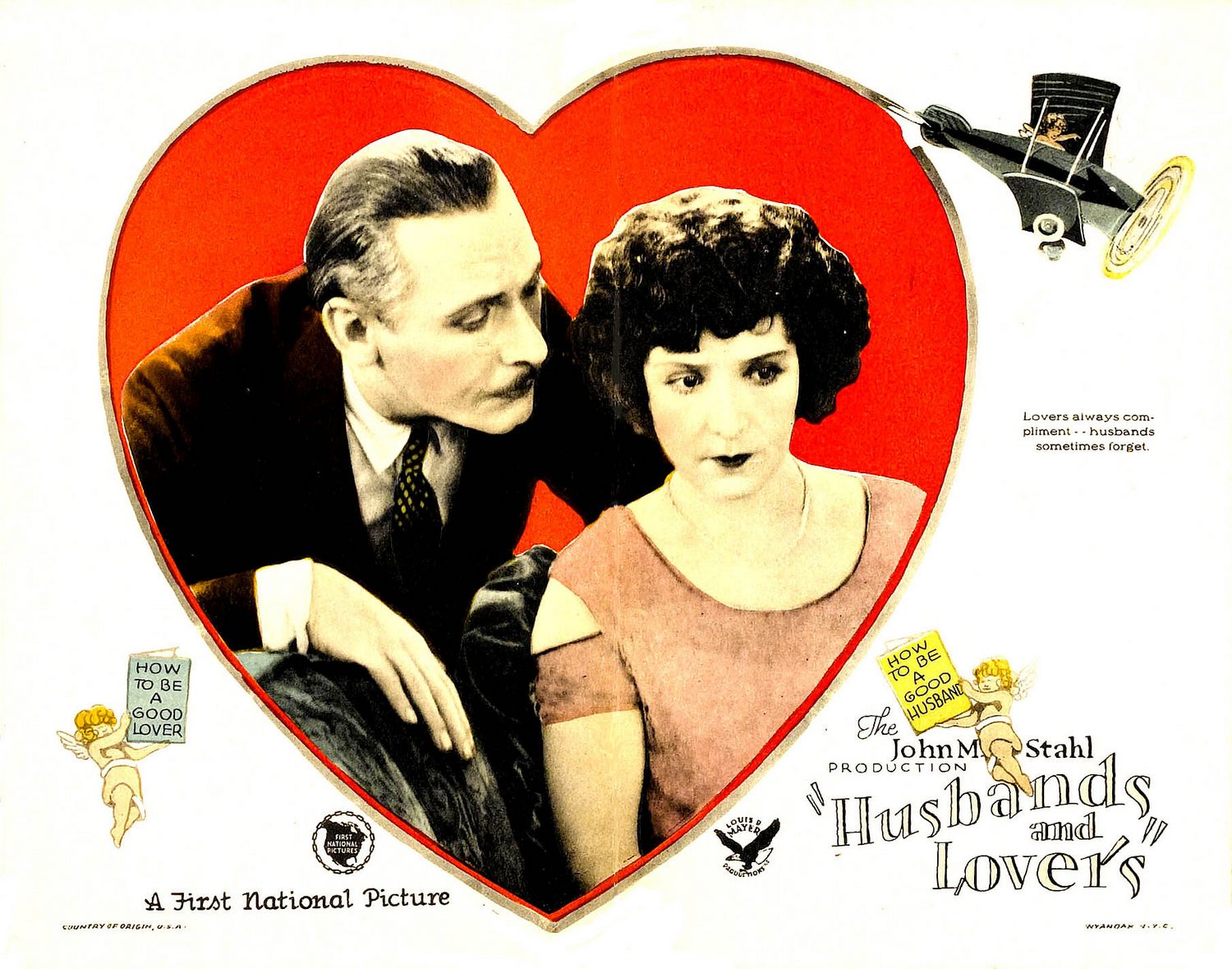 Extra Large Movie Poster Image for Husbands and Lovers 
