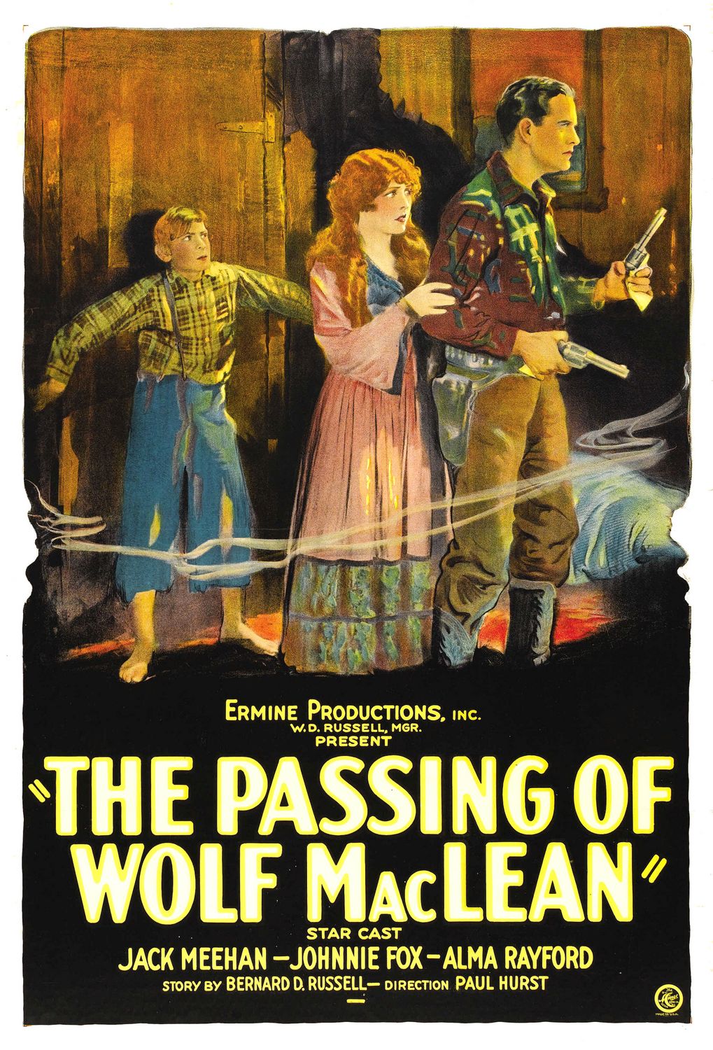 Extra Large Movie Poster Image for The Passing of Wolf MacLean 