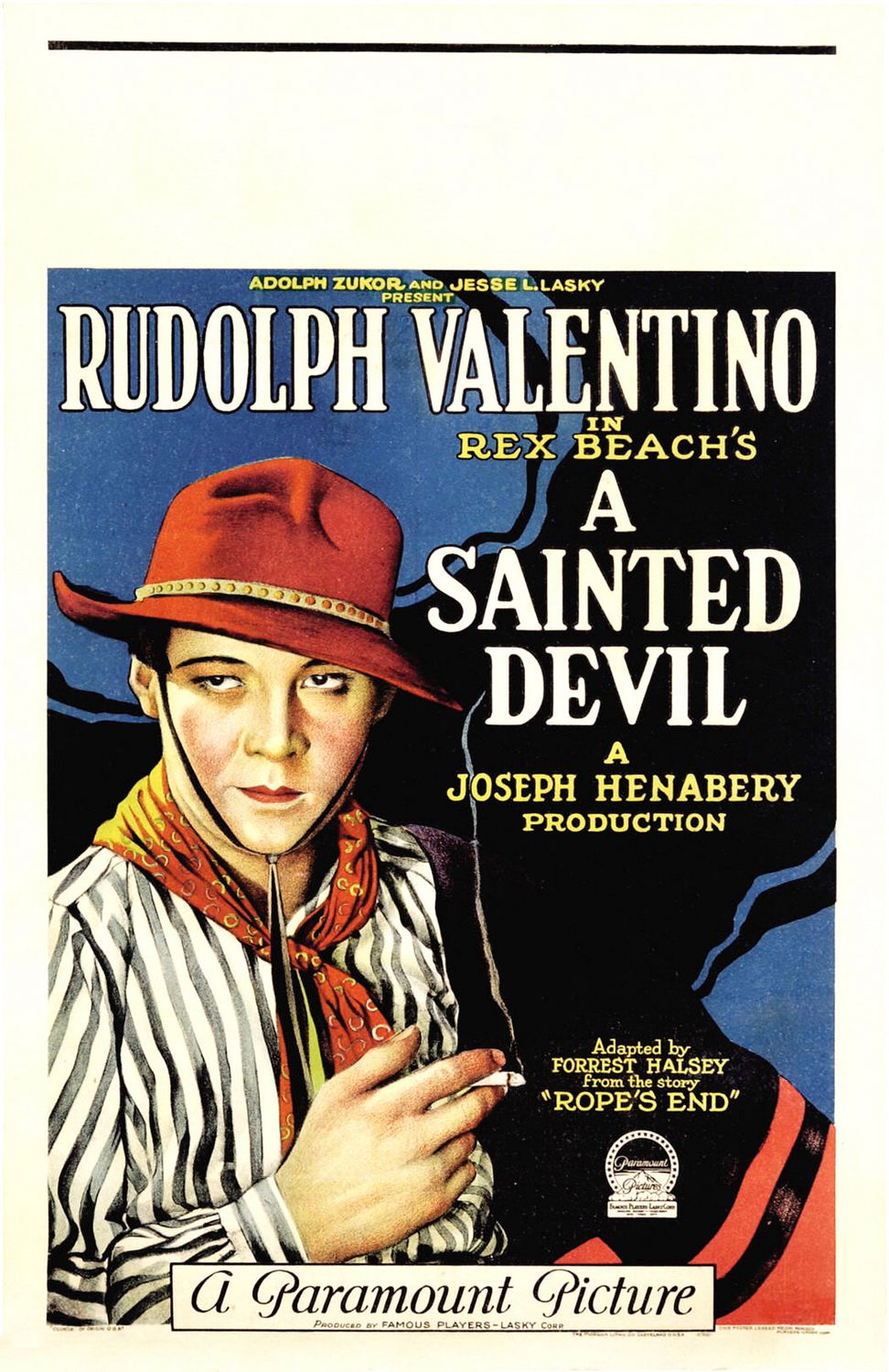 Extra Large Movie Poster Image for A Sainted Devil 