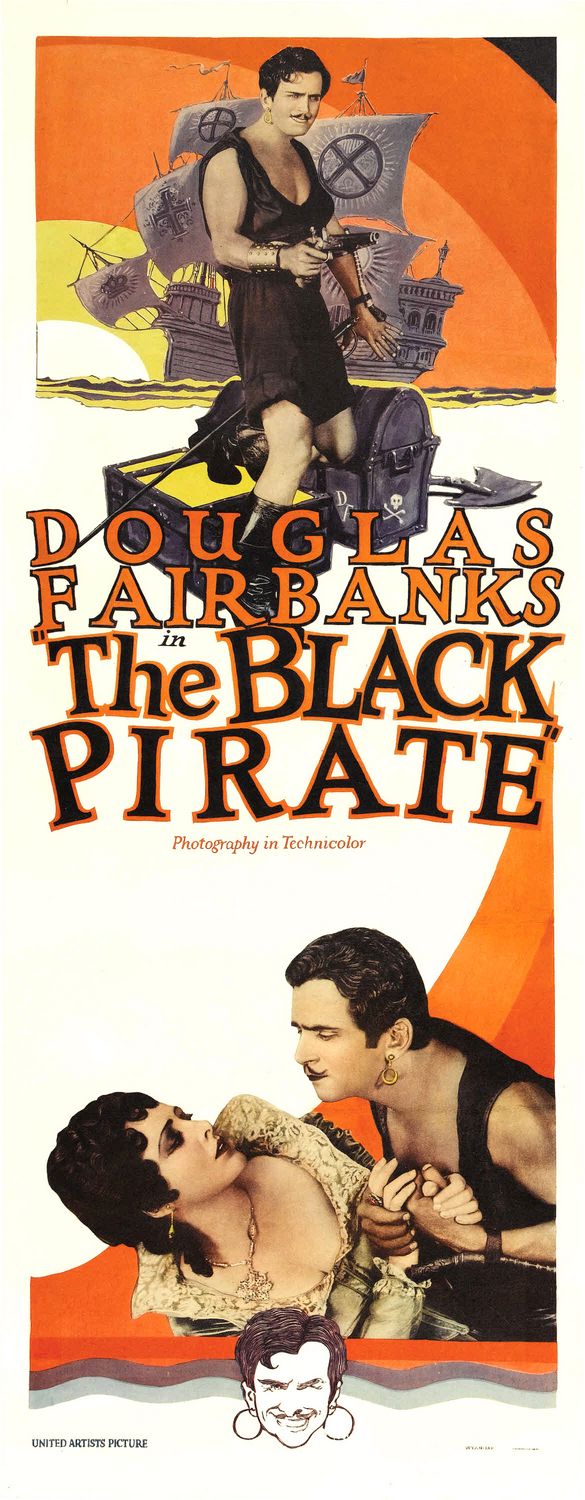 Extra Large Movie Poster Image for The Black Pirate (#2 of 2)