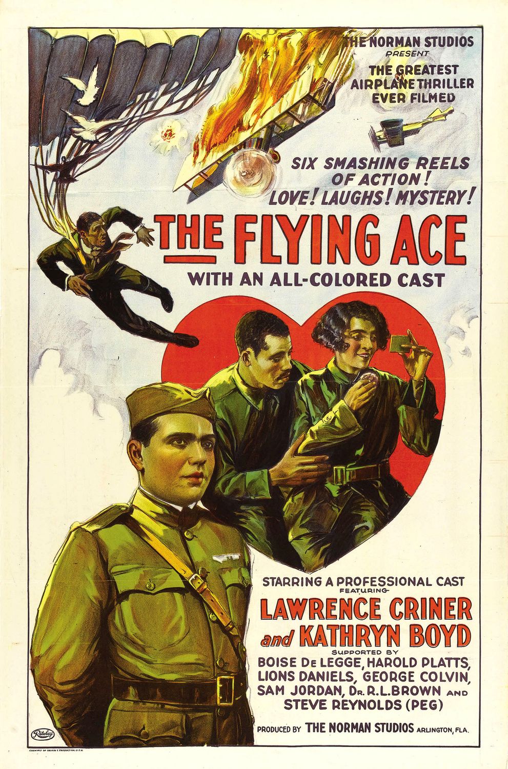 Extra Large Movie Poster Image for The Flying Ace (#1 of 2)
