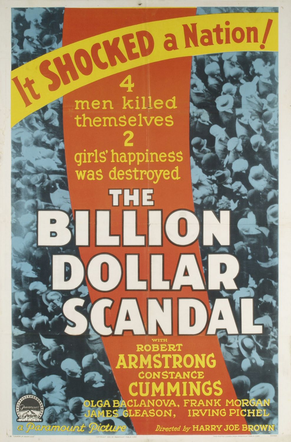Extra Large Movie Poster Image for The Billion Dollar Scandal 
