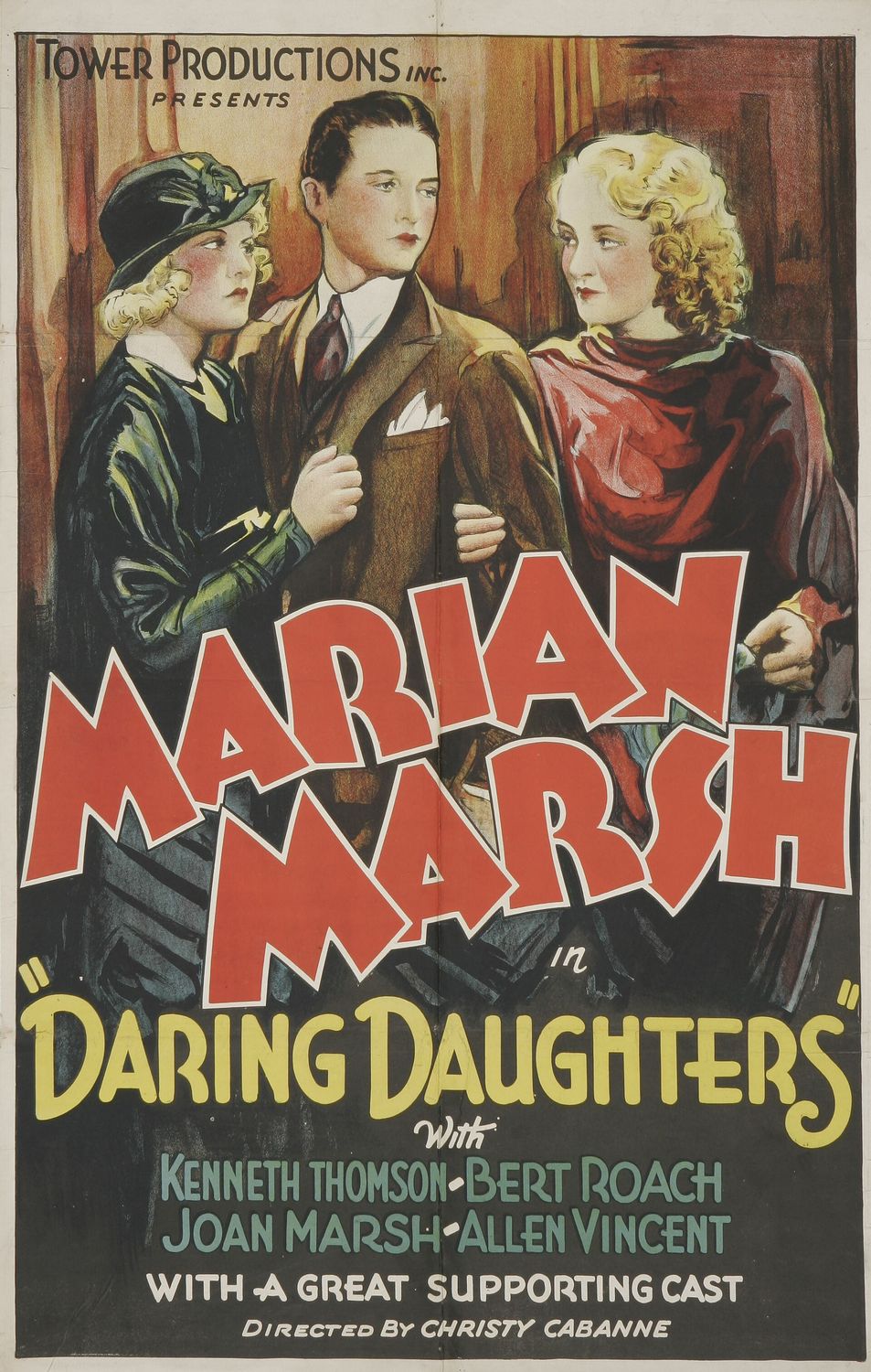Extra Large Movie Poster Image for Daring Daughters 