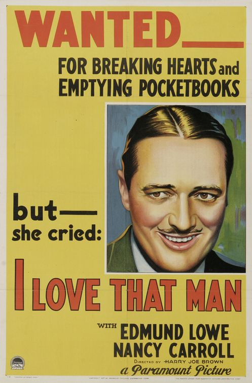 I Love That Man Movie Poster