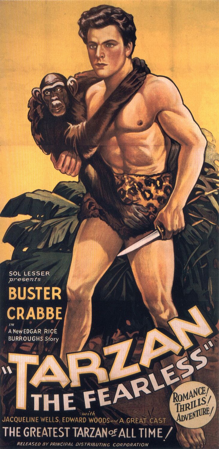 Extra Large Movie Poster Image for Tarzan the Fearless (#3 of 3)