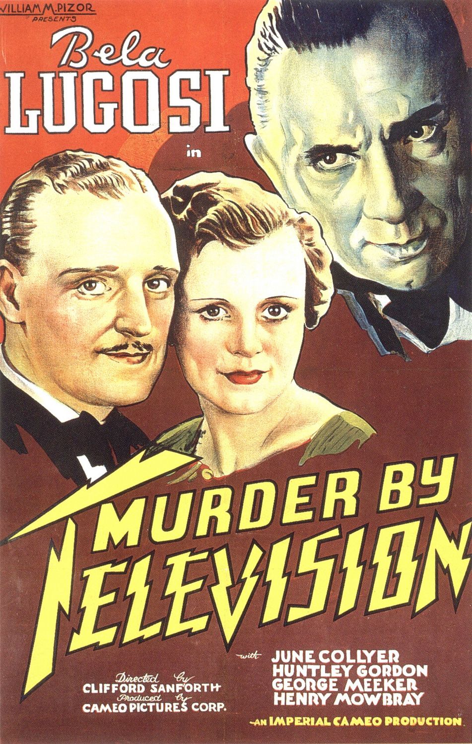 Extra Large Movie Poster Image for Murder by Television 