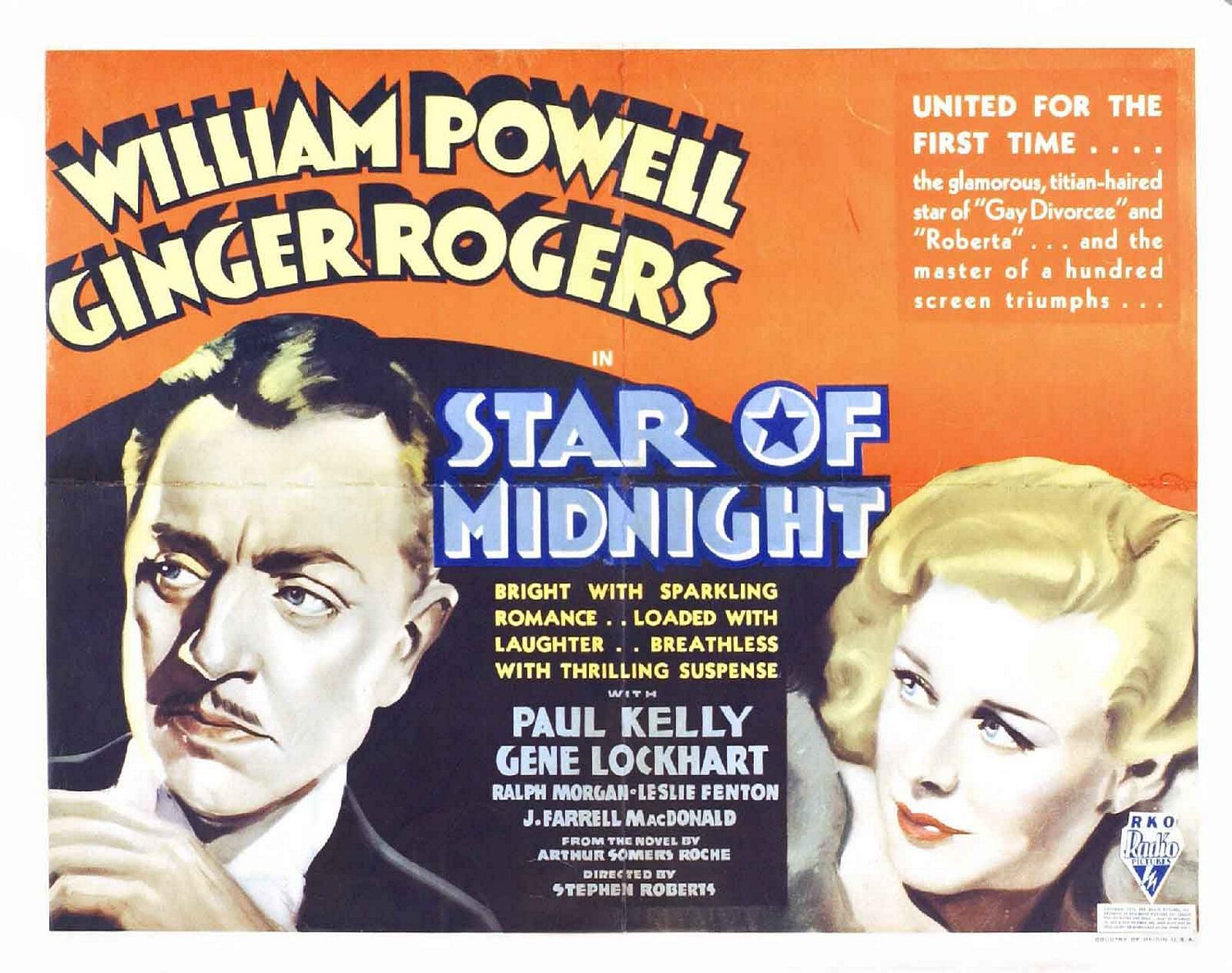 Extra Large Movie Poster Image for Star of Midnight (#1 of 2)