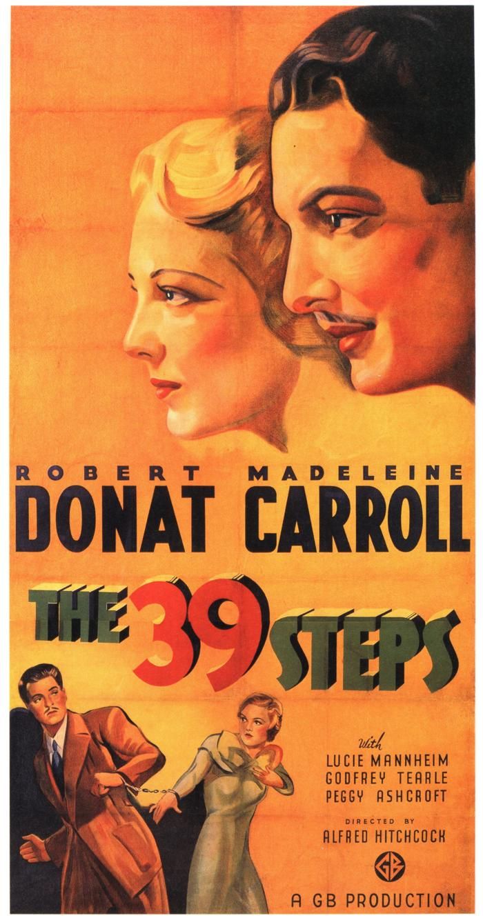 Extra Large Movie Poster Image for The 39 Steps (#2 of 3)