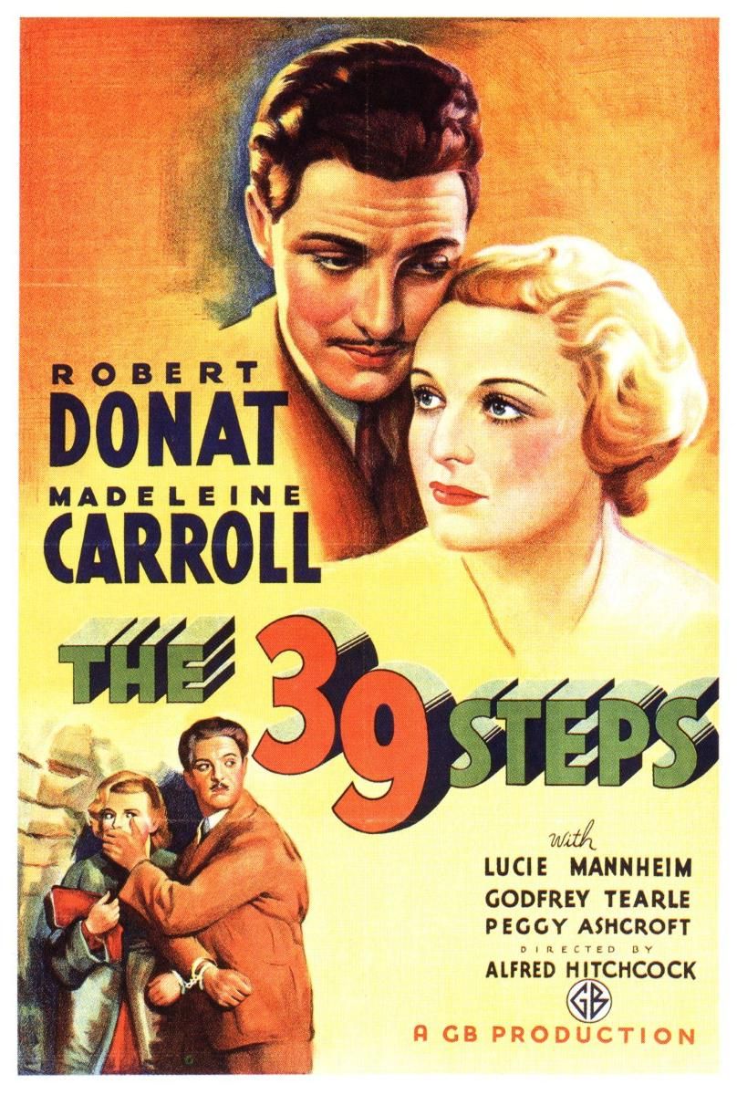 Extra Large Movie Poster Image for The 39 Steps (#1 of 3)