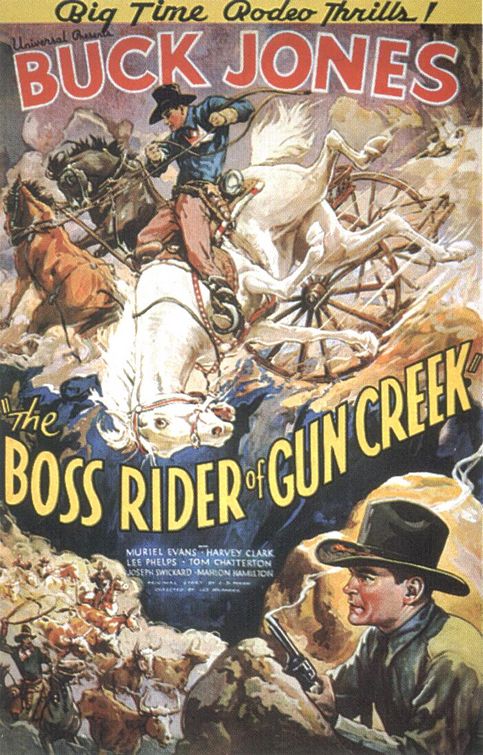 The Boss Rider of Gun Creek Movie Poster