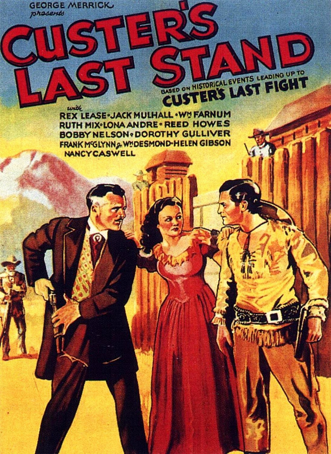 Extra Large Movie Poster Image for Custer's Last Stand 