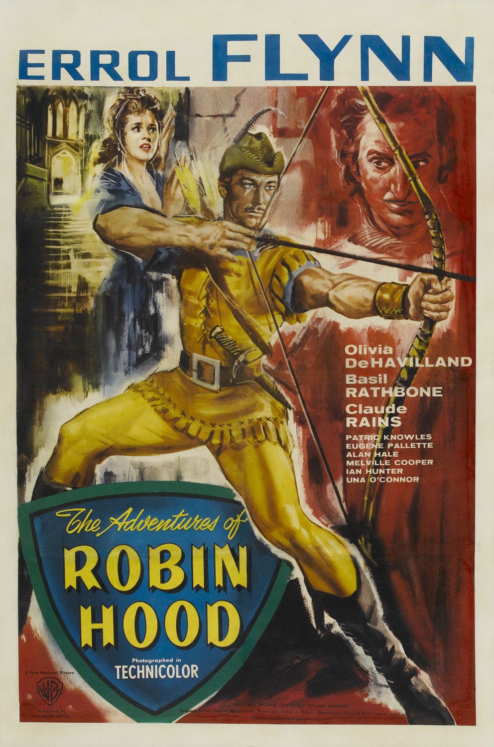 Extra Large Movie Poster Image for The Adventures of Robin Hood (#3 of 10)