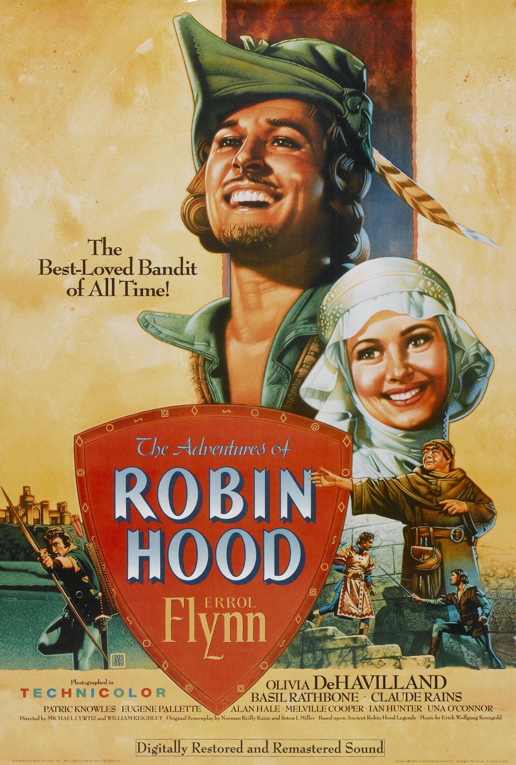 Extra Large Movie Poster Image for The Adventures of Robin Hood (#4 of 10)