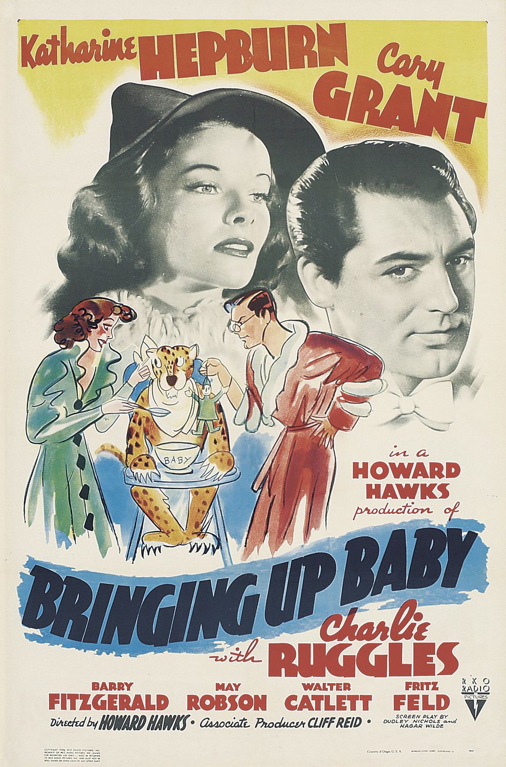 Extra Large Movie Poster Image for Bringing Up Baby (#4 of 5)
