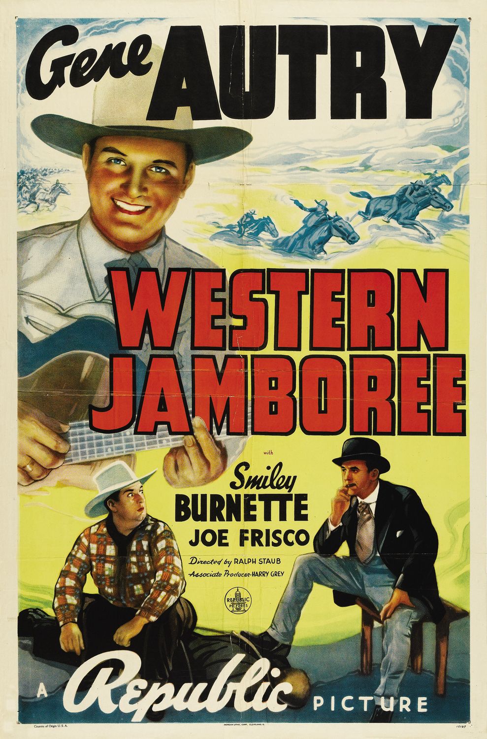 Extra Large Movie Poster Image for Western Jamboree 