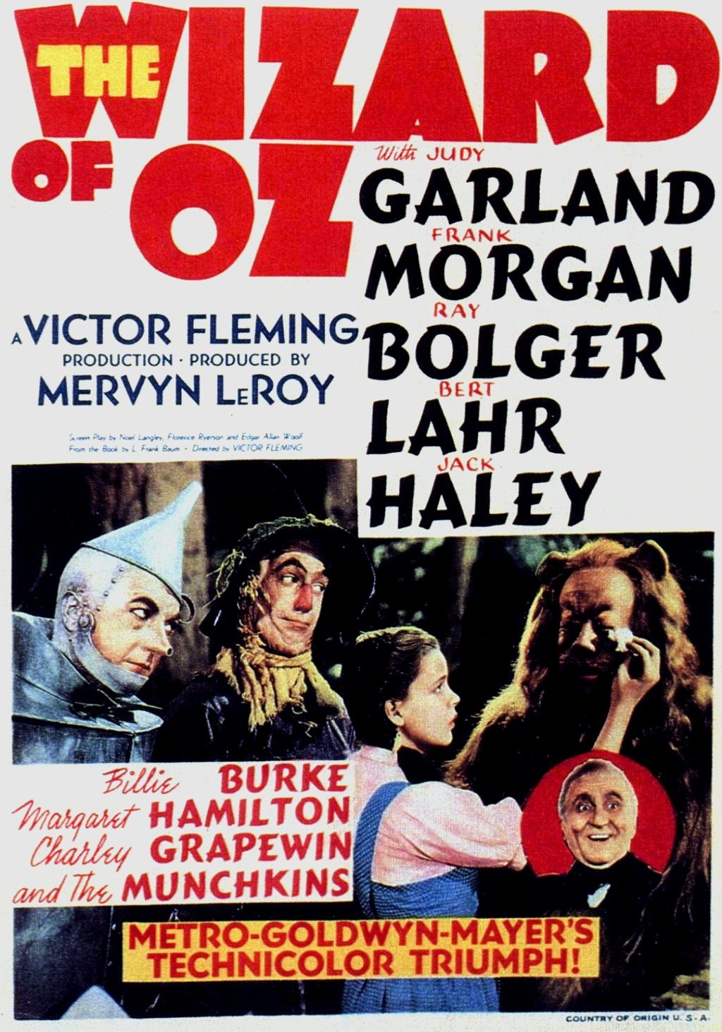 Extra Large Movie Poster Image for The Wizard of Oz (#5 of 10)