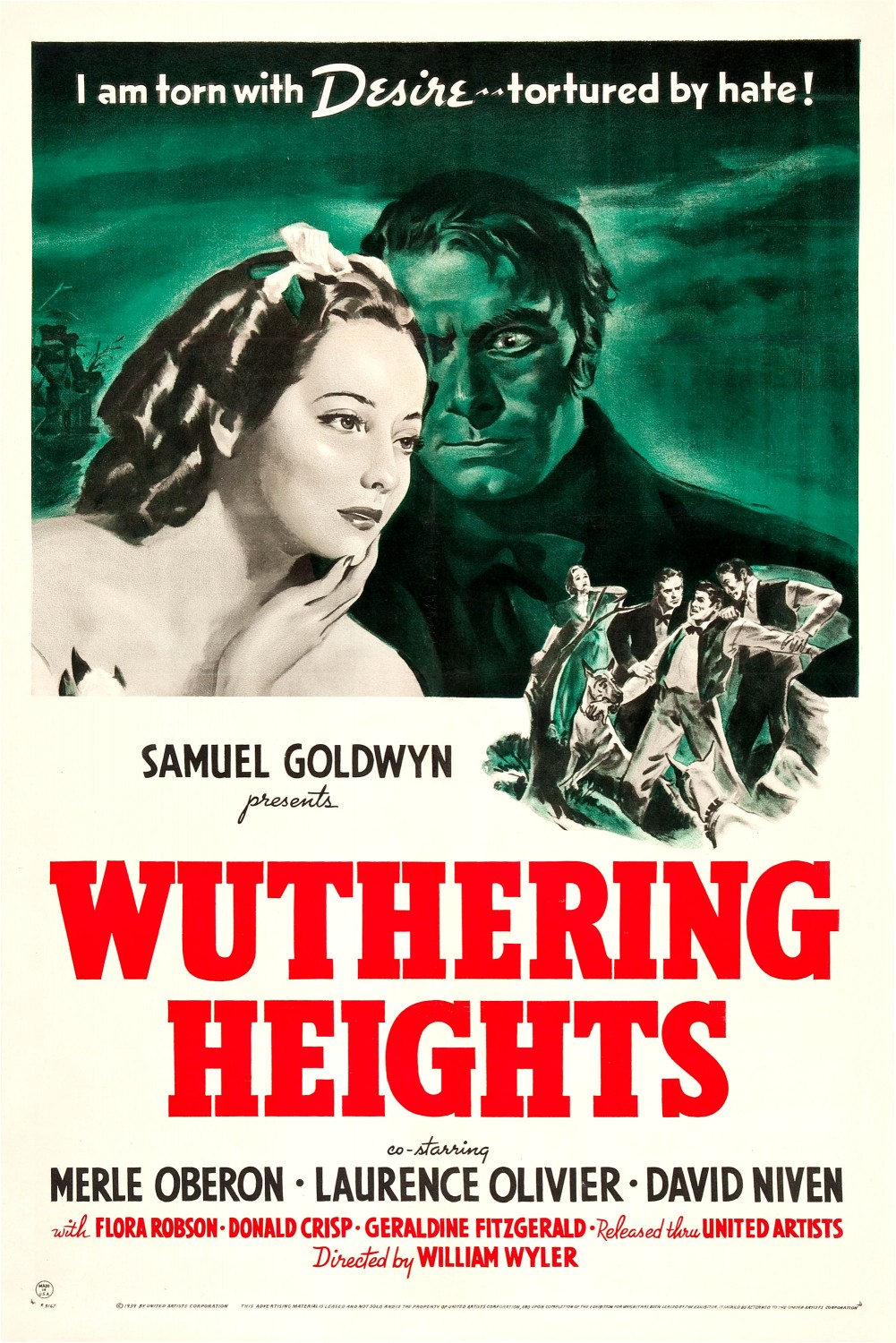 Extra Large Movie Poster Image for Wuthering Heights 