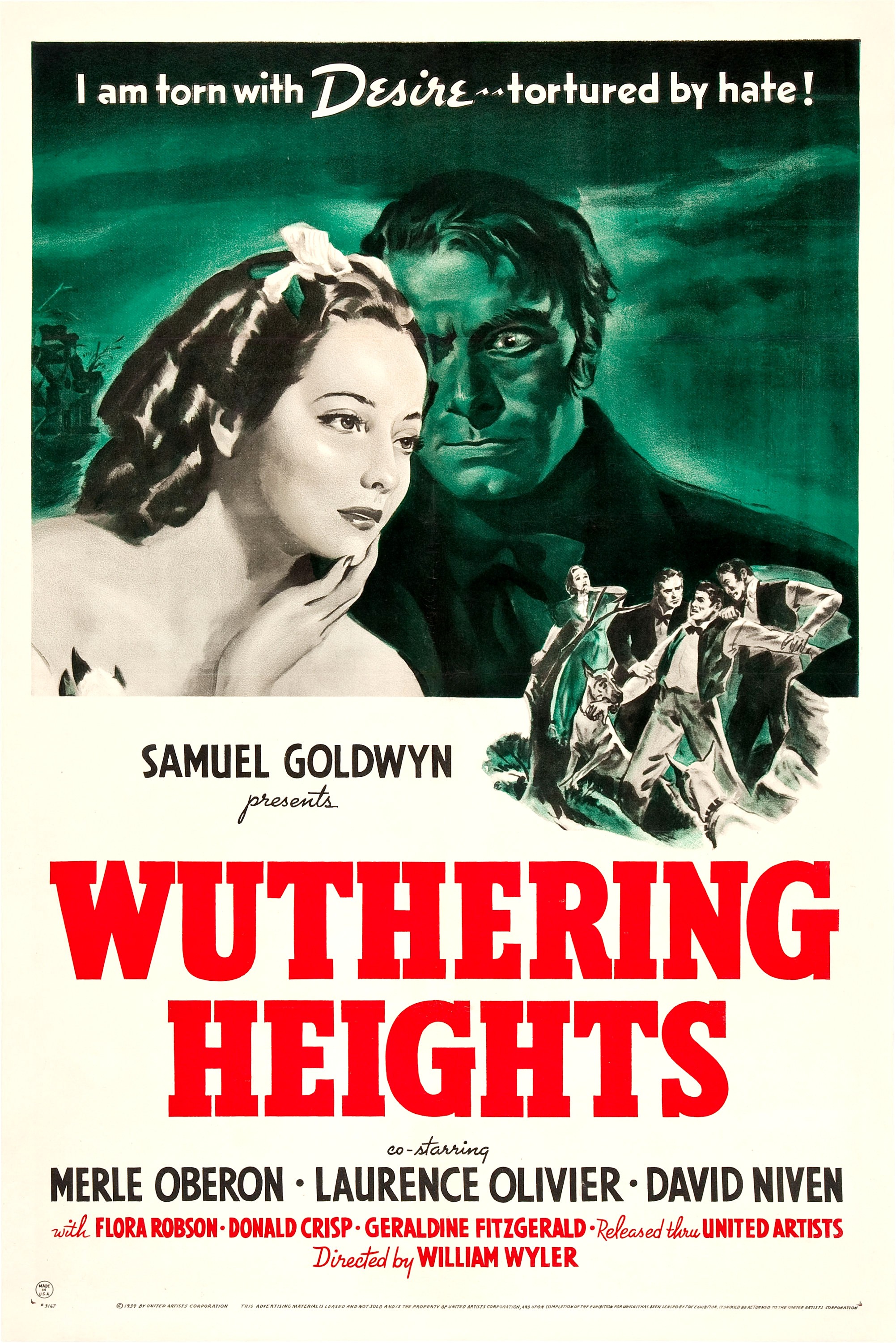 Mega Sized Movie Poster Image for Wuthering Heights 
