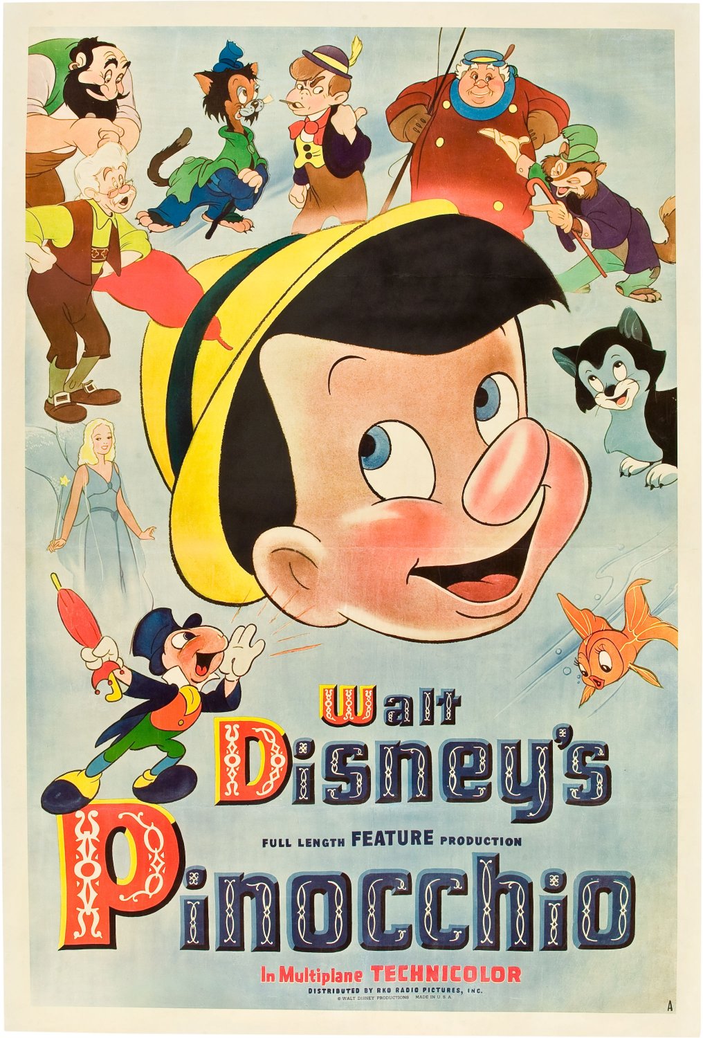 Extra Large Movie Poster Image for Pinocchio (#5 of 8)
