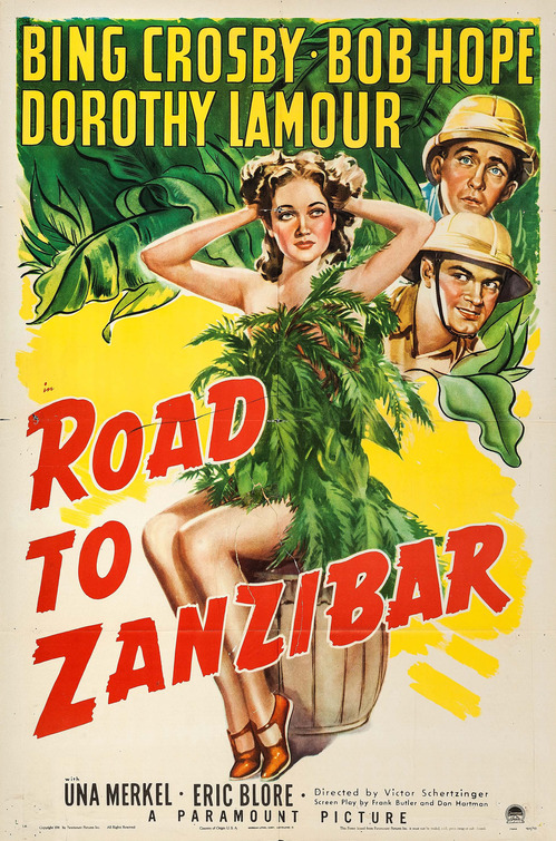 Road to Zanzibar Movie Poster