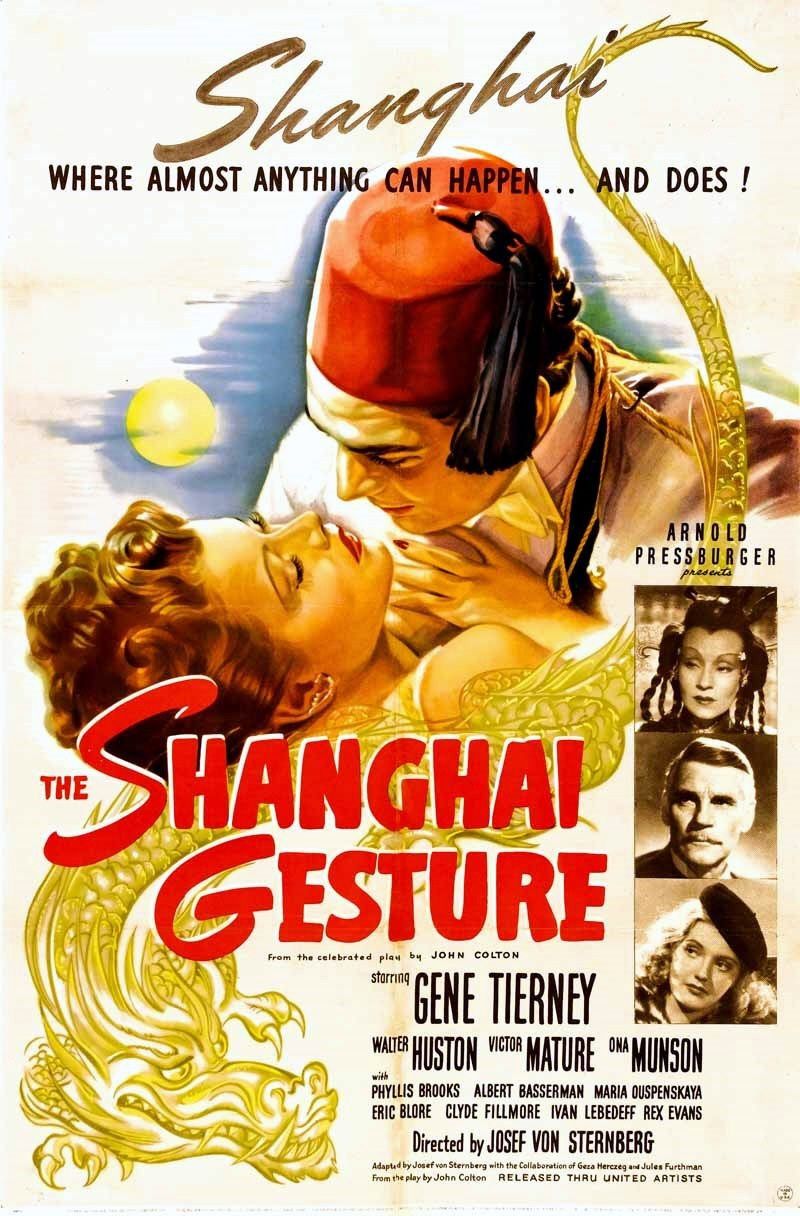 Extra Large Movie Poster Image for The Shanghai Gesture 