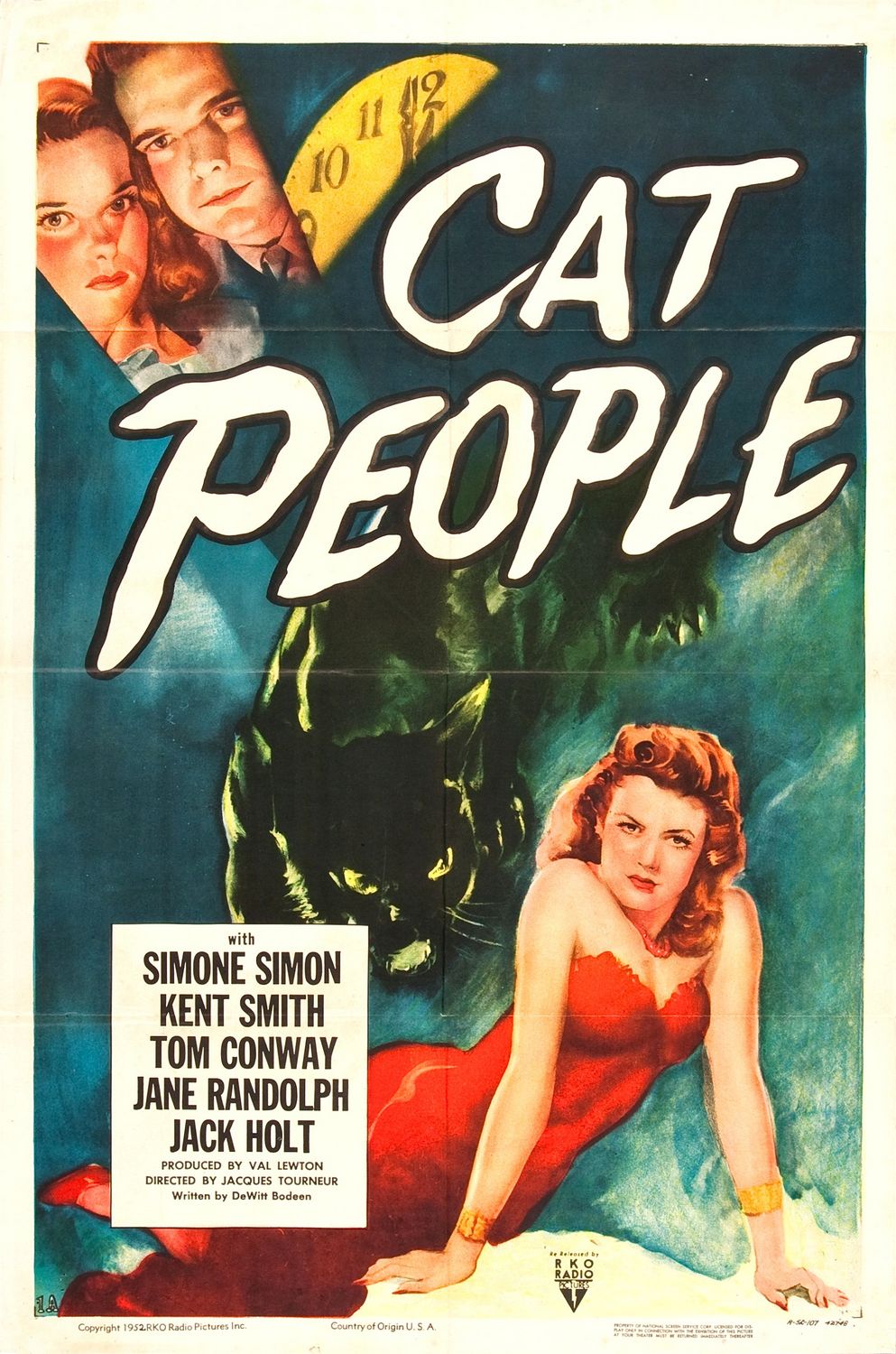 Extra Large Movie Poster Image for Cat People (#1 of 6)