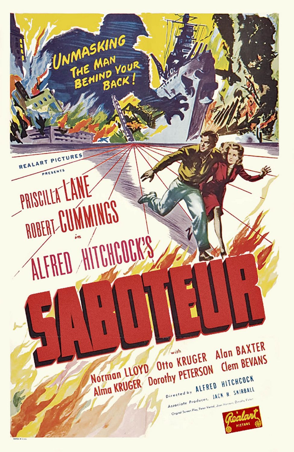 Extra Large Movie Poster Image for Saboteur (#1 of 4)