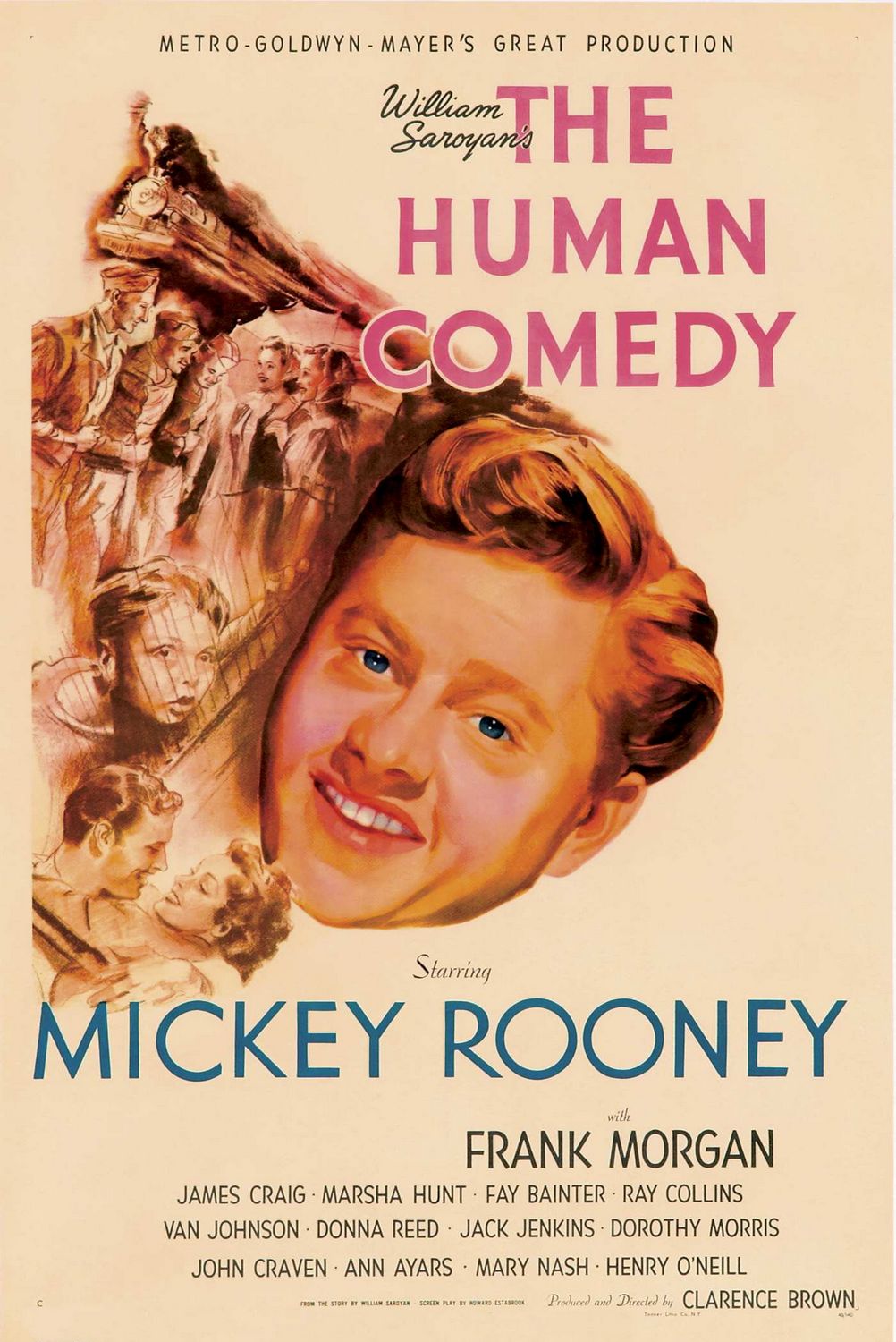 Extra Large Movie Poster Image for The Human Comedy 