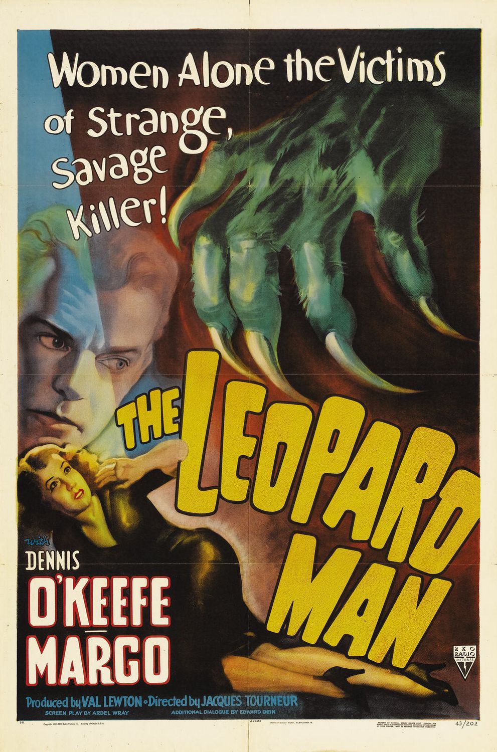 Extra Large Movie Poster Image for The Leopard Man 