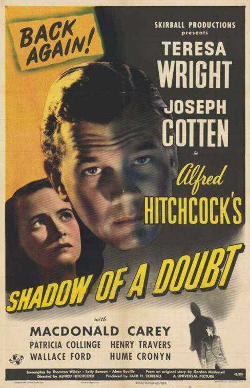shadow of a doubt 1943 poster