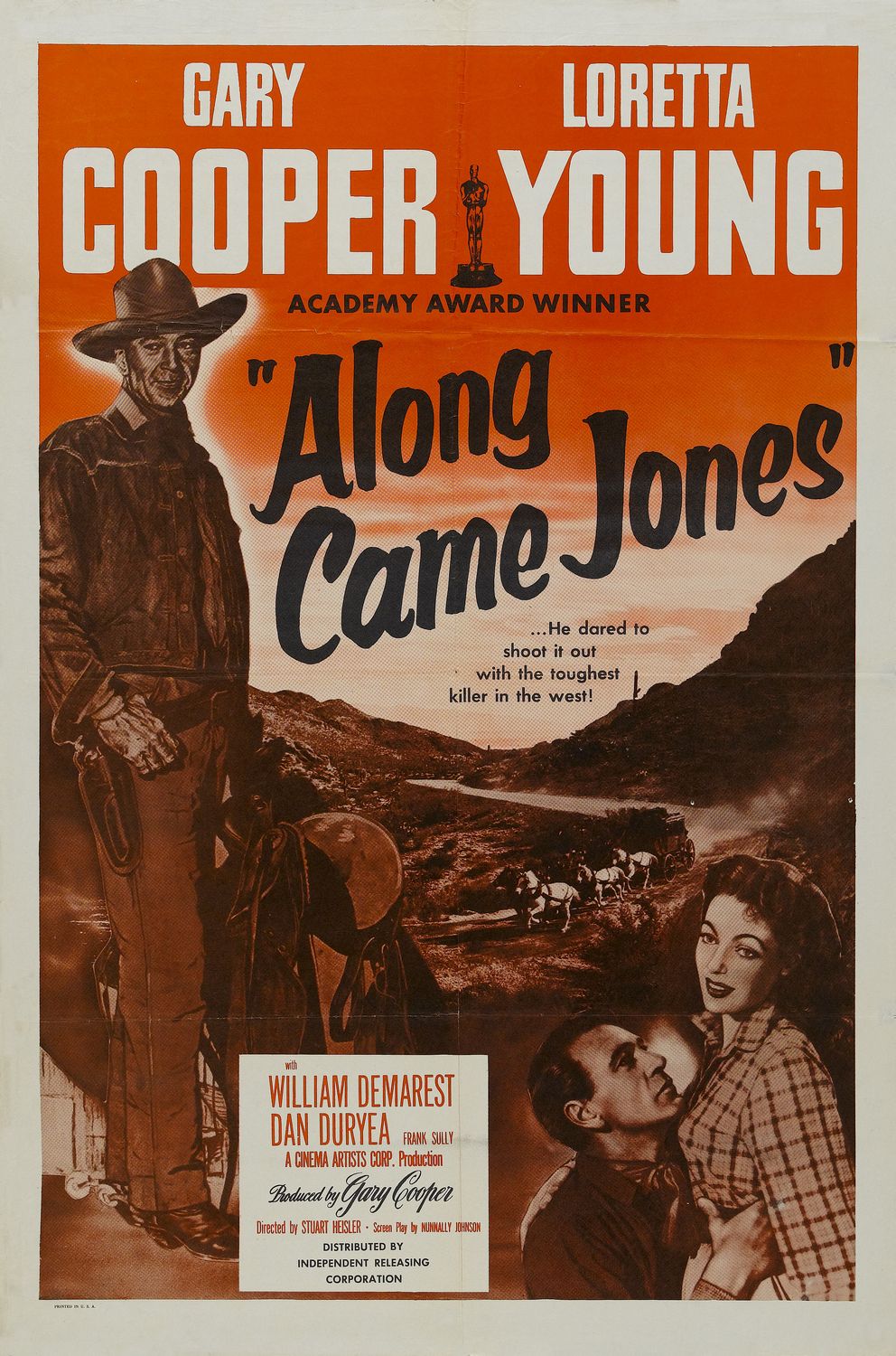 Extra Large Movie Poster Image for Along Came Jones (#2 of 2)