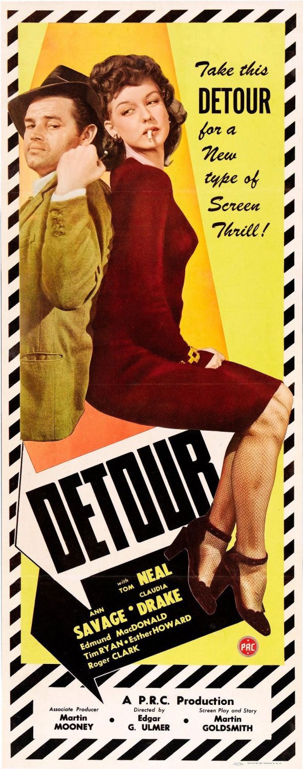 Extra Large Movie Poster Image for Detour (#2 of 2)