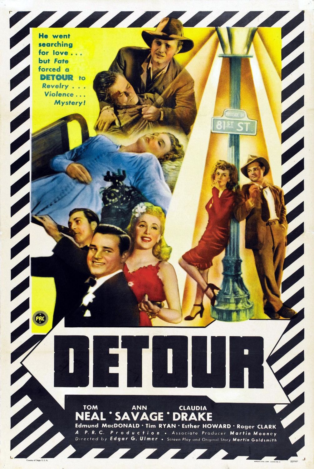 Extra Large Movie Poster Image for Detour (#1 of 2)