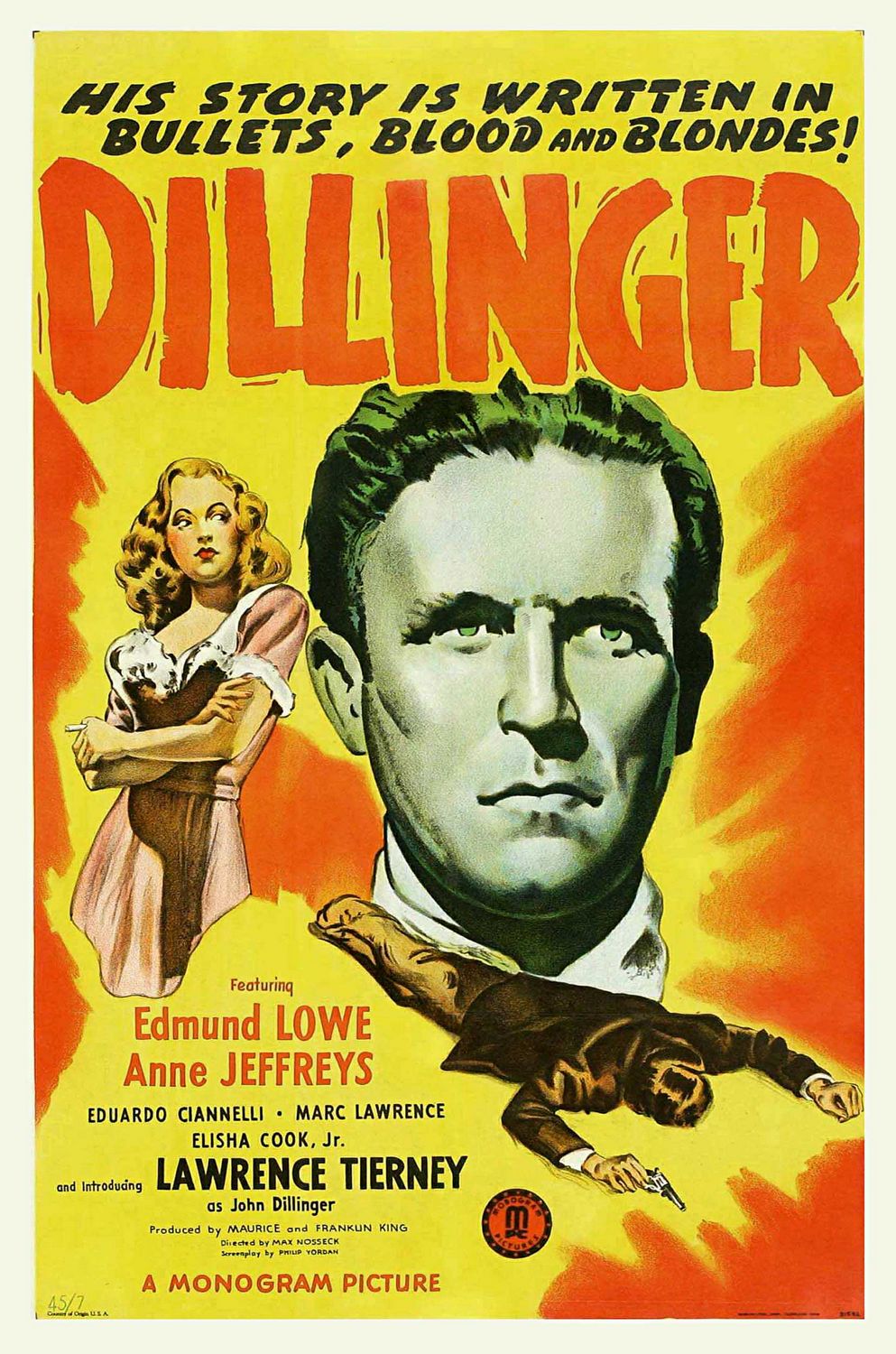 Extra Large Movie Poster Image for Dillinger 