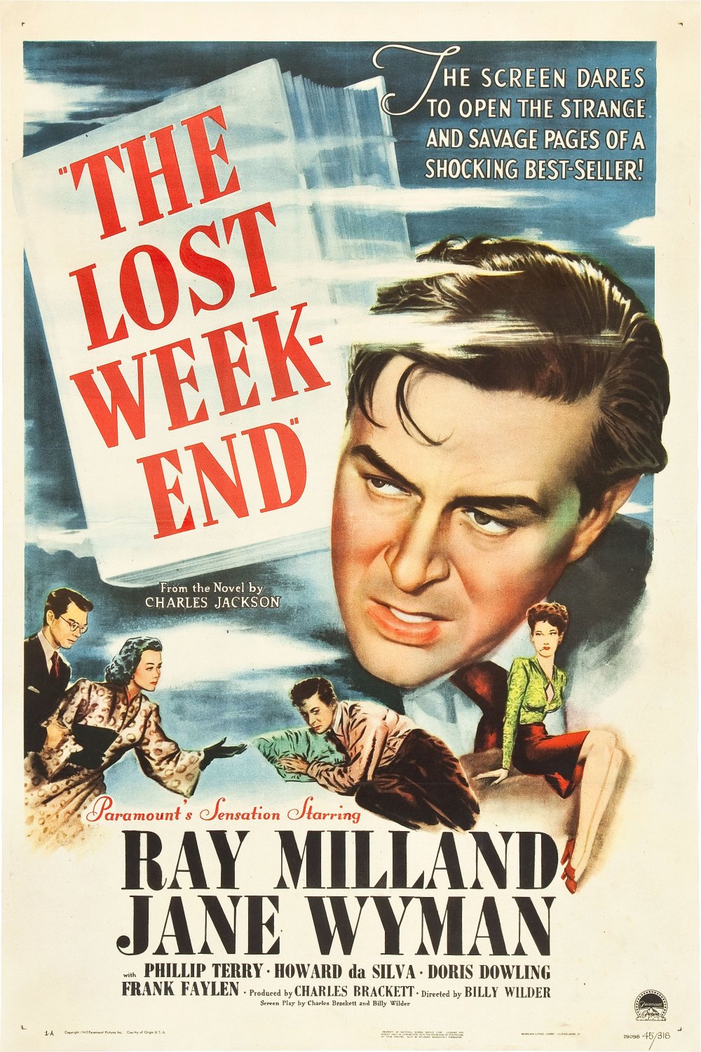 The Lost Weekend (1 of 3) Extra Large Movie Poster Image IMP Awards