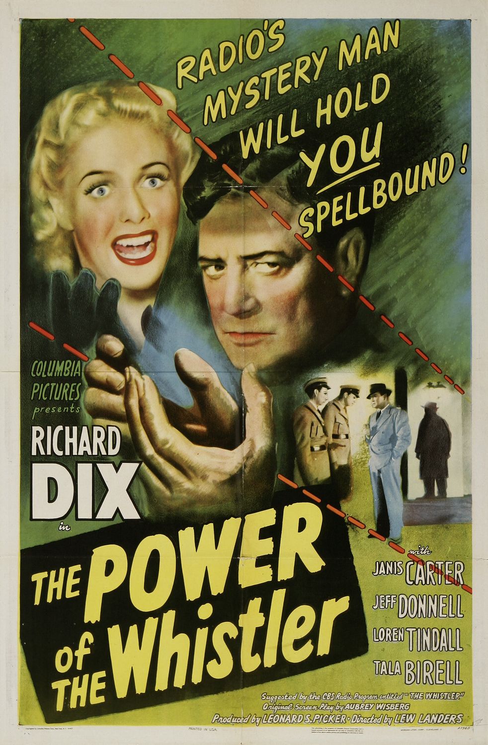 Extra Large Movie Poster Image for The Power of the Whistler 