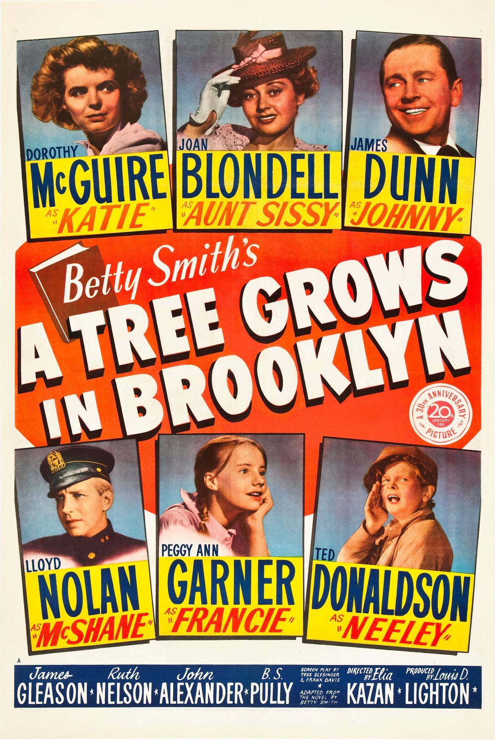 Extra Large Movie Poster Image for A Tree Grows in Brooklyn 