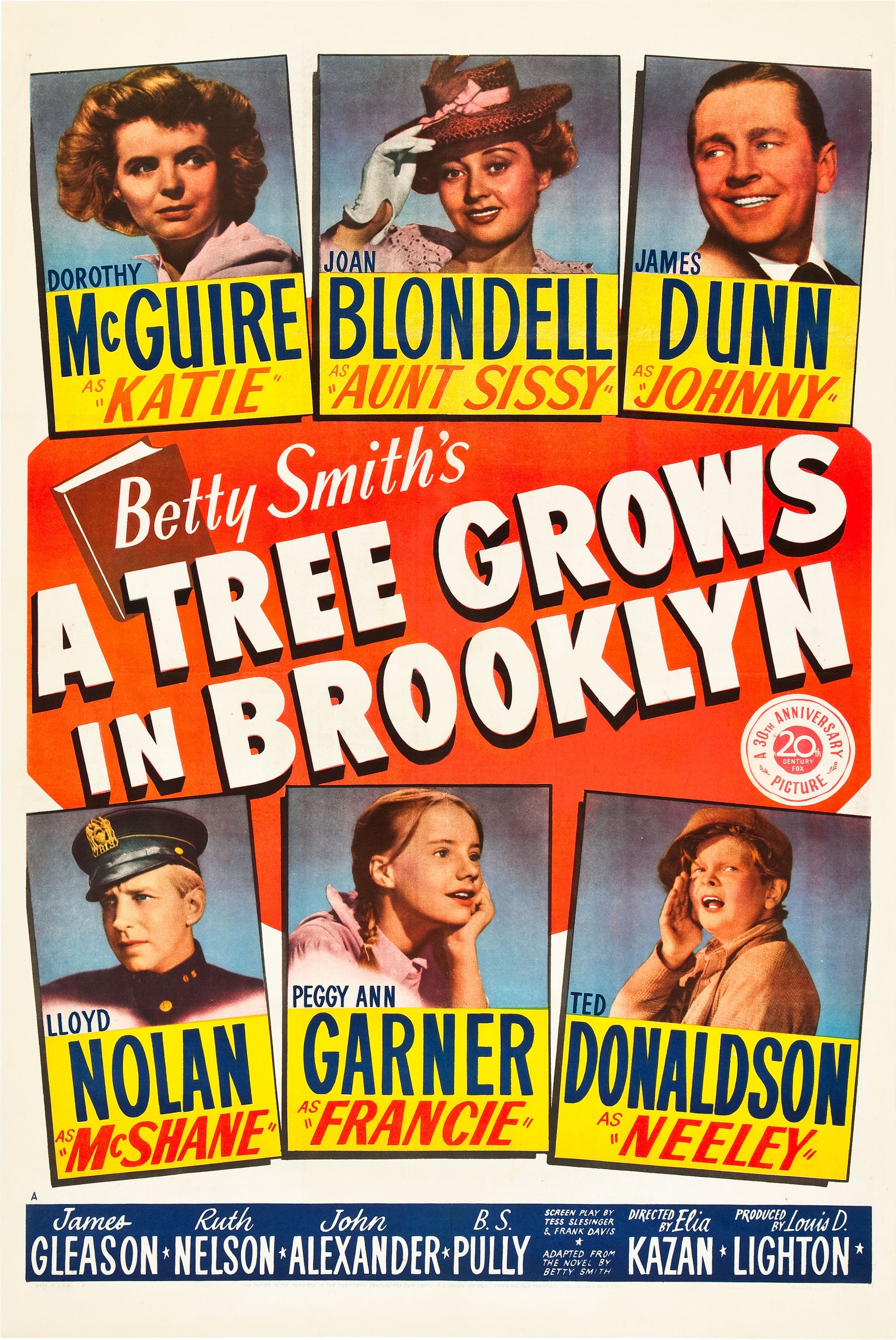 Mega Sized Movie Poster Image for A Tree Grows in Brooklyn 