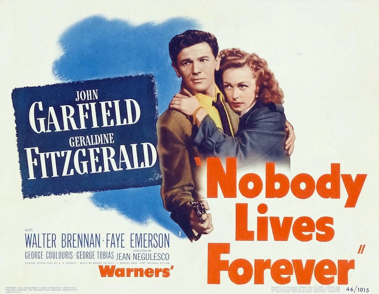 Extra Large Movie Poster Image for Nobody Lives Forever 