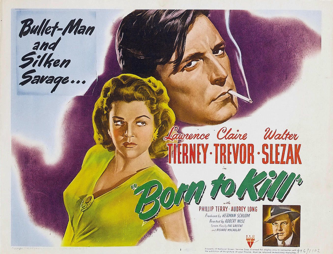 Extra Large Movie Poster Image for Born to Kill (#2 of 6)
