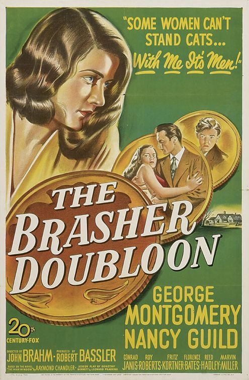 The Brasher Doubloon Movie Poster