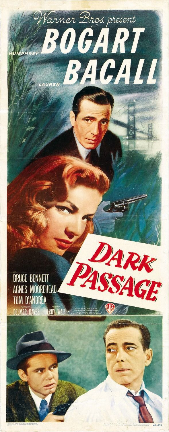 Extra Large Movie Poster Image for Dark Passage (#2 of 9)