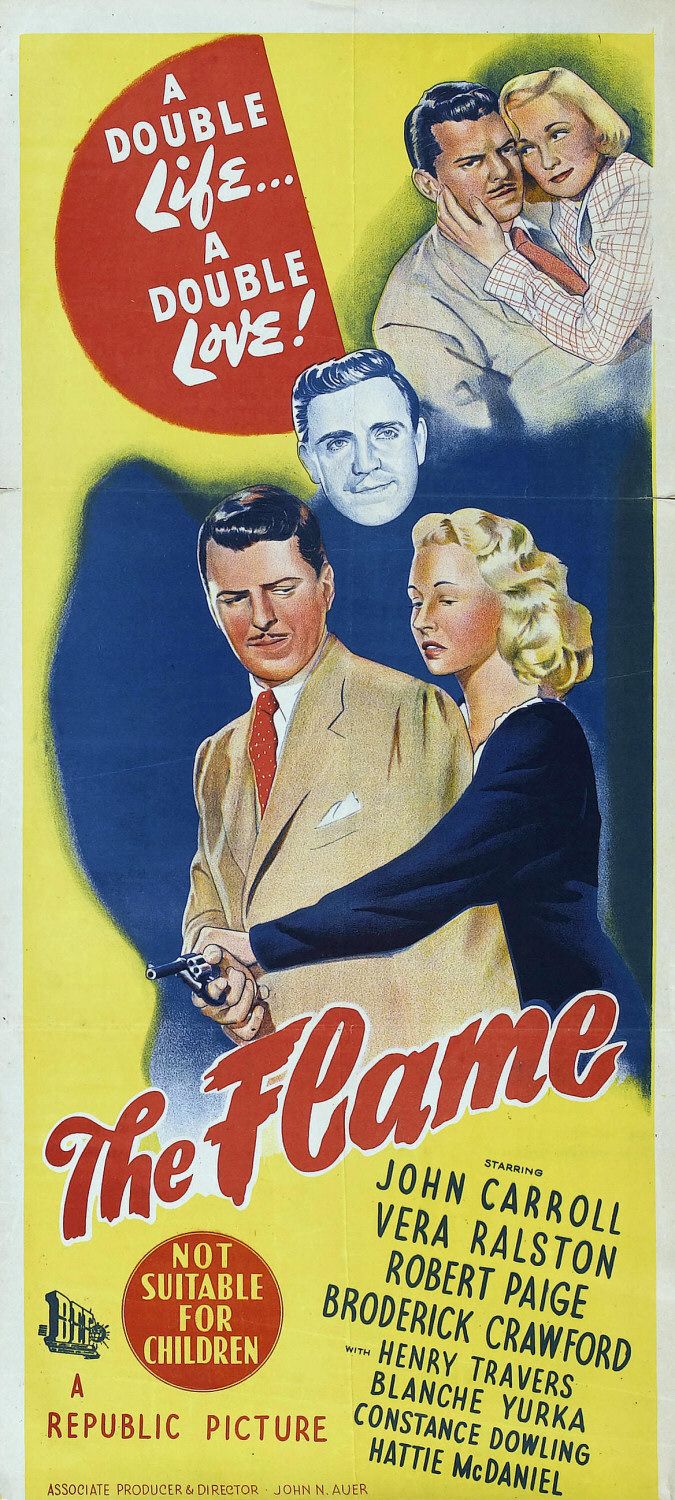 Extra Large Movie Poster Image for The Flame 