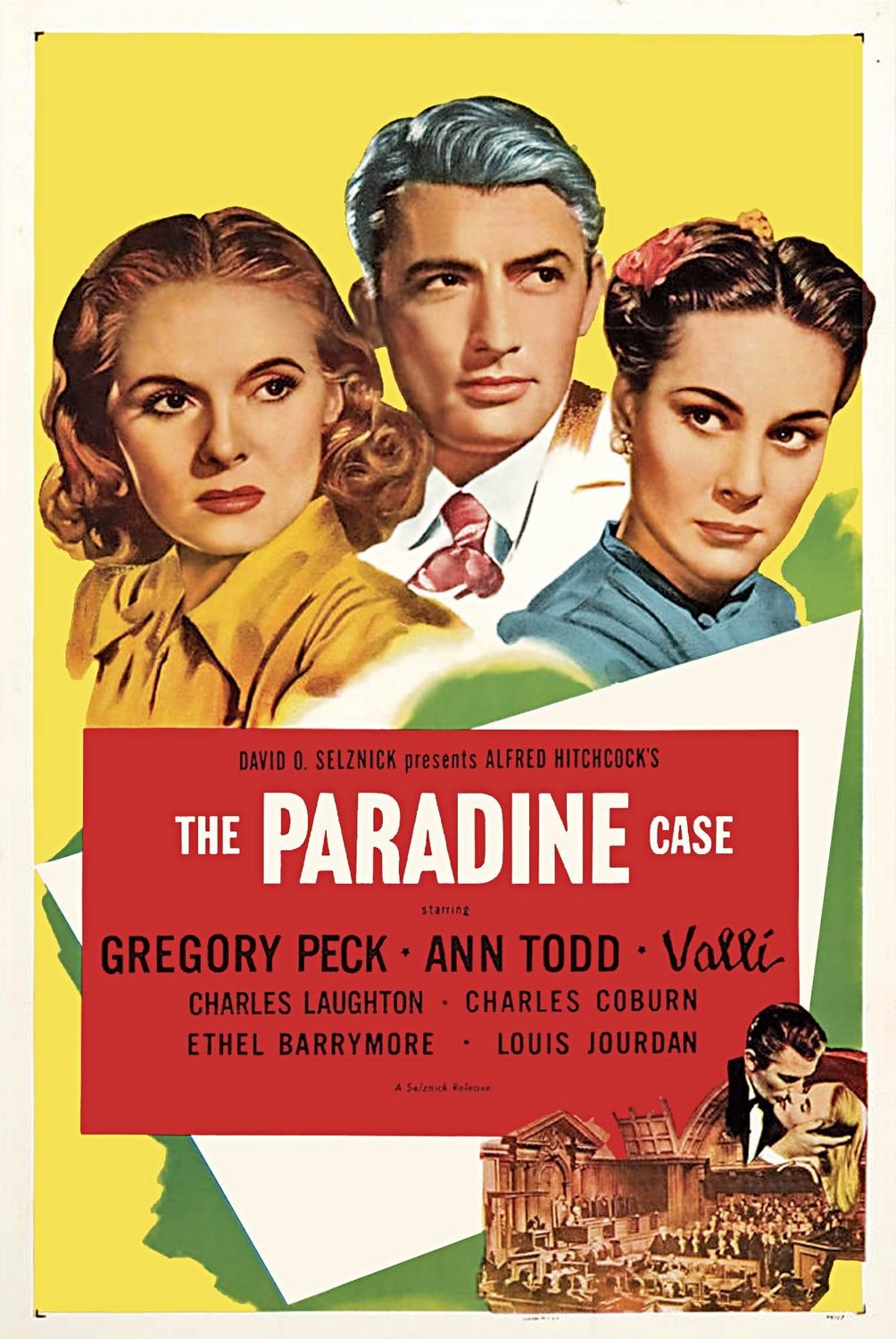 Extra Large Movie Poster Image for The Paradine Case (#1 of 2)