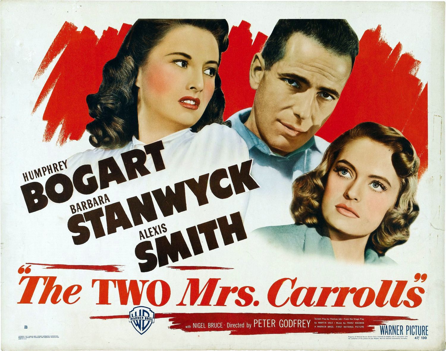 Extra Large Movie Poster Image for The Two Mrs. Carrolls (#4 of 9)